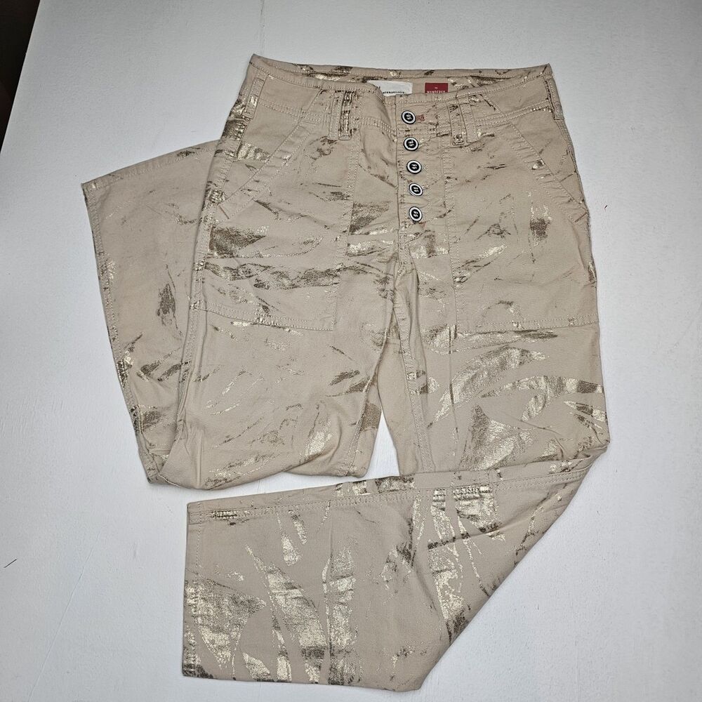 Anthropologie Pilcro The Wanderer Utility Chino Pants Size Women's Regular 28